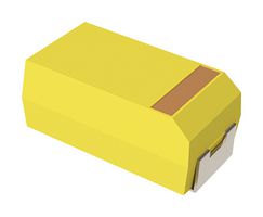 KEMET T491D225K050AH Surface Mount Tantalum Capacitor, 2.2 µF, 50 V, 2917 [7343 Metric], ± 10%, 2.5 ohm, D