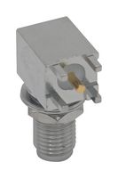 MUELLER ELECTRIC BU-1420701506 RF / Coaxial Connector, SMA Coaxial, Right Angle Bulkhead Jack, Board Edge / End Launch, 50 ohm
