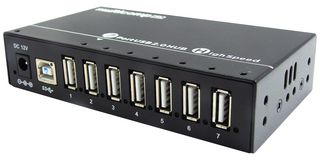 MULTICOMP PRO MP701123 Hub, USB 2.0, 7 Port, Mains Powered, 480 Mbps Data Transfer