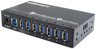 MULTICOMP PRO MP701124 Hub, USB 3.0, 7 Port, Mains Powered, 5 Gbps Data Transfer