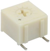 VISHAY TS7Y104KR32 Trimmer, Single Turn, Cermet, Top Adjust, 100 kohm, Surface Mount, 1 Turns