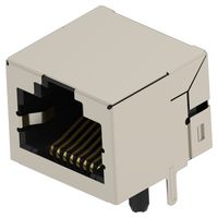 TE CONNECTIVITY 2501551-6 Modular Connector, RJ45 Jack, 1 x 1 (Port), 8P8C, Cat5, Through Hole Mount