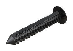 TR FASTENINGS RP0000383425 Expansion Rivet, Nylon 6.6 (Polyamide 6.6), 40.3mm OAL, 6.4mm Mounting Hole Dia