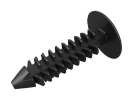 TR FASTENINGS RP0000383433 Expansion Rivet, Nylon 6.6 (Polyamide 6.6), 25.1mm OAL, 6mm Mounting Hole Dia