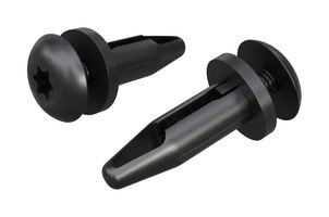 TR FASTENINGS RP0000383461 Expansion Rivet, Nylon 6.6 (Polyamide 6.6), 21.7mm OAL, 6mm Mounting Hole Dia