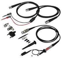CAL TEST ELECTRONICS CT3743 Oscilloscope Probe & Adapter Kit, 6-Pcs of BNC Male Cable Assembly, BNC Female Adapter 4mm Plugs