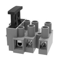 MULTICOMP PRO MP015248 Panel Mount Barrier Terminal Block, 1 Row, 3 Ways, Range 22 AWG to 14 AWG, 10 mm, 6.3 A