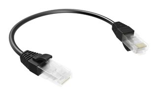 AMPHENOL COMMUNICATIONS SOLUTIONS RJE1Y22A83C42401 Ethernet Cable, 8P8C, Overmolded, Cat6, RJ45 Plug to RJ45 Plug, UTP (Unshielded Twisted Pair)