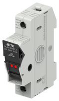 TE CONNECTIVITY 1SNF100024R0000 Fuse Holder, Modular, DIN Rail, 1 Fuse, 32 A, 690VDC, 690VAC, 10mm x 38mm, Screw Clamp