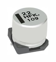 PANASONIC EEEFN1J101L SMD Aluminium Electrolytic Capacitor, Radial Can - SMD, 100 µF, 63 V, 0.35 ohm