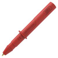 SCHUTZINGER 99022645 Test Accessory, 1kV, 10A, Red, Safety Test Probe Tip, 4mm Test Leads