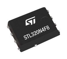 STMICROELECTRONICS STL320N4F8 Power MOSFET, N Channel, 40 V, 350 A, 850 µohm, PowerFLAT 5x6, Surface Mount