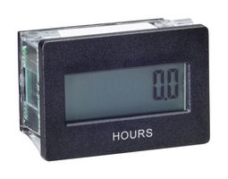 TRUMETER 3410-5010 Panel Mount Timer, 20 VAC, 300 VAC, 9999999.9 h