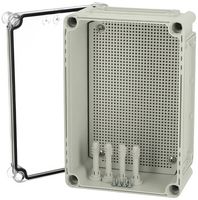 FIBOX EKJB MPI 130T Plastic Enclosure, Multipurpose, Polycarbonate, 280 mm, 190 mm, 130 mm, IP66, IP67