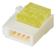 3M 37A04-D162-W00 MB 500 IDC Connector, 26-20 AWG, IDC Plug, Male, 2 mm, 1 Row, 4 Contacts, Cable Mount
