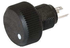 VISHAY P16NP104MAB15CV1F Rotary Potentiometer, 100 kohm, 1 Turns, Linear, 1 W, ± 20%, P16 Series