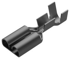 TE CONNECTIVITY - AMP 42238-2 Quick Disconnect Terminal, FASTIN-FASTON 250 Series, Female Quick Disconnect, 6.35mm x 0.81mm