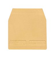 HELLERMANNTYTON CB.2/PT Accessory, Hellermanntyton CBD.2 Feed Through Rail Mount Terminal Blocks, End Section, CB Series