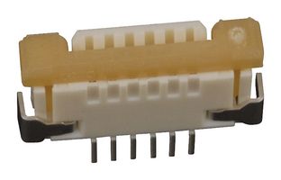 MOLEX 52207-0685 FFC / FPC Board Connector, 1 mm, 6 Contacts, Easy-On 52207 Series, Solder, Top, 1 Row