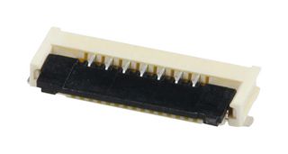 MOLEX 200529-0061 FFC / FPC Board Connector, 1 mm, 6 Contacts, Easy-On 200529 Series, Solder, Bottom, 1 Row