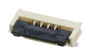 MOLEX 200529-0051 FFC / FPC Board Connector, 1 mm, 5 Contacts, Easy-On 200529 Series, Solder, Bottom, 1 Row