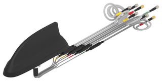 TE CONNECTIVITY L001044-03 RF Antenna, 6 to 7.125GHz, 5G/4G/LTE/CBRS/GNSS/WiFi/Bluetooth/VHF/UHF, 8.2dBi, 10W, RP SMA/SMA