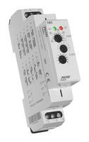 PELTEC 191 Analogue Timer, IP40, 100 Series, Multifunction, 0.1 s, 10 Days, 10 Ranges, 1 Changeover Relay