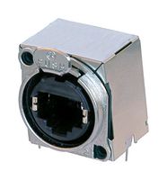 NEUTRIK NE8FBH-S Modular Connector, RJ45 Jack, 1 x 1 (Port), 8P8C, Through Hole Mount