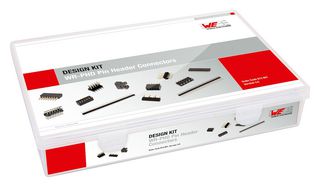 WURTH ELEKTRONIK 613001 Connector Kit, Pin & Socket Header Design, 136 Pieces of Pin Header & Socket Connectors, Jumpers