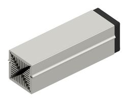 FISCHER ELEKTRONIK LAM 5 K 150 12 Fan / Force Cooled Heat Sink, 12VDC, 0.27 K/W, 50 mm, 50 mm, 150 mm, 14.3 m³/h, 27 dBA