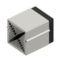 FISCHER ELEKTRONIK LAM 5 K 50 12 Fan / Force Cooled Heat Sink, 12VDC, 0.27 K/W, 50 mm, 50 mm, 50 mm, 14.3 m³/h, 27 dBA