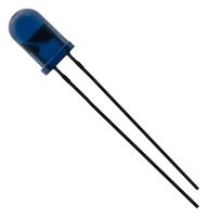 DIALIGHT 521-5002F Infrared Emitter, Infrared, Blue Lens, 940 nm, 50 °, T-1 3/4 (5mm), 50 mW/Sr