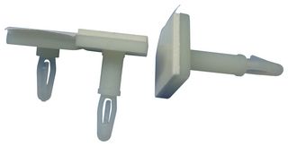 MULTICOMP PRO MP-LCBSBM-9-01A-RT Push Spacer, Lock-In Support, Adhesive Base, Nylon, 12.7mm Width, 14.3mm Height