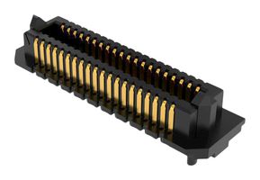 SAMTEC ASP-239730-01 Mezzanine Connector, 9mm Stack, High Density Array, Male, 0.635 mm, 4 Rows, 80 Contacts