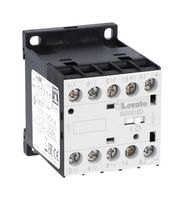 LOVATO ELECTRIC 11BG0910D024 Contactor, 9 A, DIN Rail, 690 VAC, 3PST-NO, 3 Pole, 5 kW