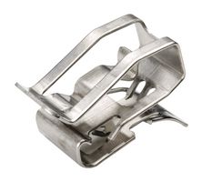 HELLERMANNTYTON 151-00982 MSC2-SS304-ML Fastener, Edge Mount Wire Clip, 7.6 mm, Stainless Steel, 24.1 mm, 13 mm