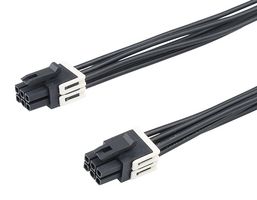 MOLEX 228363-1062 Cable Assembly, Micro-Fit+ Receptacle to Micro-Fit+ Receptacle, 6 Ways, 3 mm, 2 Row, 150 mm