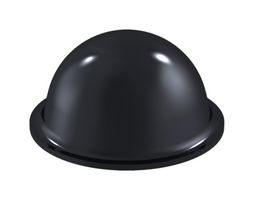 MULTICOMP PRO MP2190-BK1-42 Bumper / Feet, Adhesive, 9.5 mm, 19 mm, Dome, Black