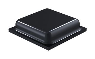 MULTICOMP PRO MP2100-BK1-55 Bumper / Feet, Adhesive, 2.5 mm, 10 mm, Square, Black
