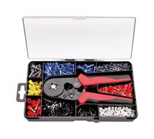 MULTICOMP PRO MP-PC25283E Tool Set, 1201 Pieces of 1x Crimping Pliers, 7-23 AWG Crimping Gauge, Close End Connectors
