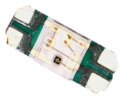 QT BRIGHTEK QBLP655R-RGB LED, 1205, Red, True Green, Blue, SMD - Reverse Mount, 140 °, Square, R 20mA, TG 20mA, B 20mA