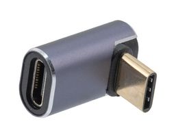 L-COM CAU4C-UDADP-MF USB Adapter, USB Type C Plug, USB Type C Receptacle, USB 4.0