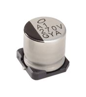 NICHICON GYA1E560MCQADNGS Hybrid Aluminium Electrolytic Capacitor, 56 µF, ± 20%, 25 V, Radial Can - SMD, 0.05 ohm