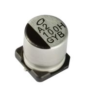 NICHICON GYB1E560MCQADNGS Hybrid Aluminium Electrolytic Capacitor, 56 µF, ± 20%, 25 V, Radial Can - SMD, 0.05 ohm