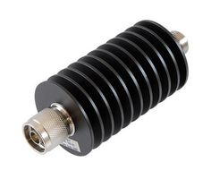 FAIRVIEW MICROWAVE FMAT7580-20 RF Fixed Attenuator, N Male to N Female, 20 dB, DC to 10GHz, 50 W, 50 ohm, Aluminium