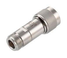 FAIRVIEW MICROWAVE FMAT7612-7 RF Fixed Attenuator, N Male to N Female, 7 dB, DC to 18GHz, 2 W, 50 ohm, Stainless Steel