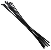 ABB - THOMAS & BETTS TY528MX Cable Tie, Nylon 6.6 (Polyamide 6.6), Black, 360.68 mm, 4.83 mm, 101.6 mm, 50 lb