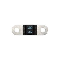 EATON ELECTRONICS BAT1-125-R Fuse, Industrial / Power, High-Power, BAT1 Series, 125 A, 58 V, 12mm x 42mm x 8.2mm