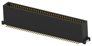 TE CONNECTIVITY 2487881-8 Mezzanine Connector, 7.8mm Height, Plug, 0.8 mm, 2 Rows, 80 Contacts, Surface Mount Straight