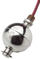 GEMS SENSORS 010-3457 Level Switch, Point Level Switch, Oil, Water, Chemical, G1/4, 30 bar, Stainless Steel, SPST-NO/NC